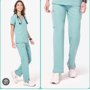 Figs Seaglass Kade pants Catarina top